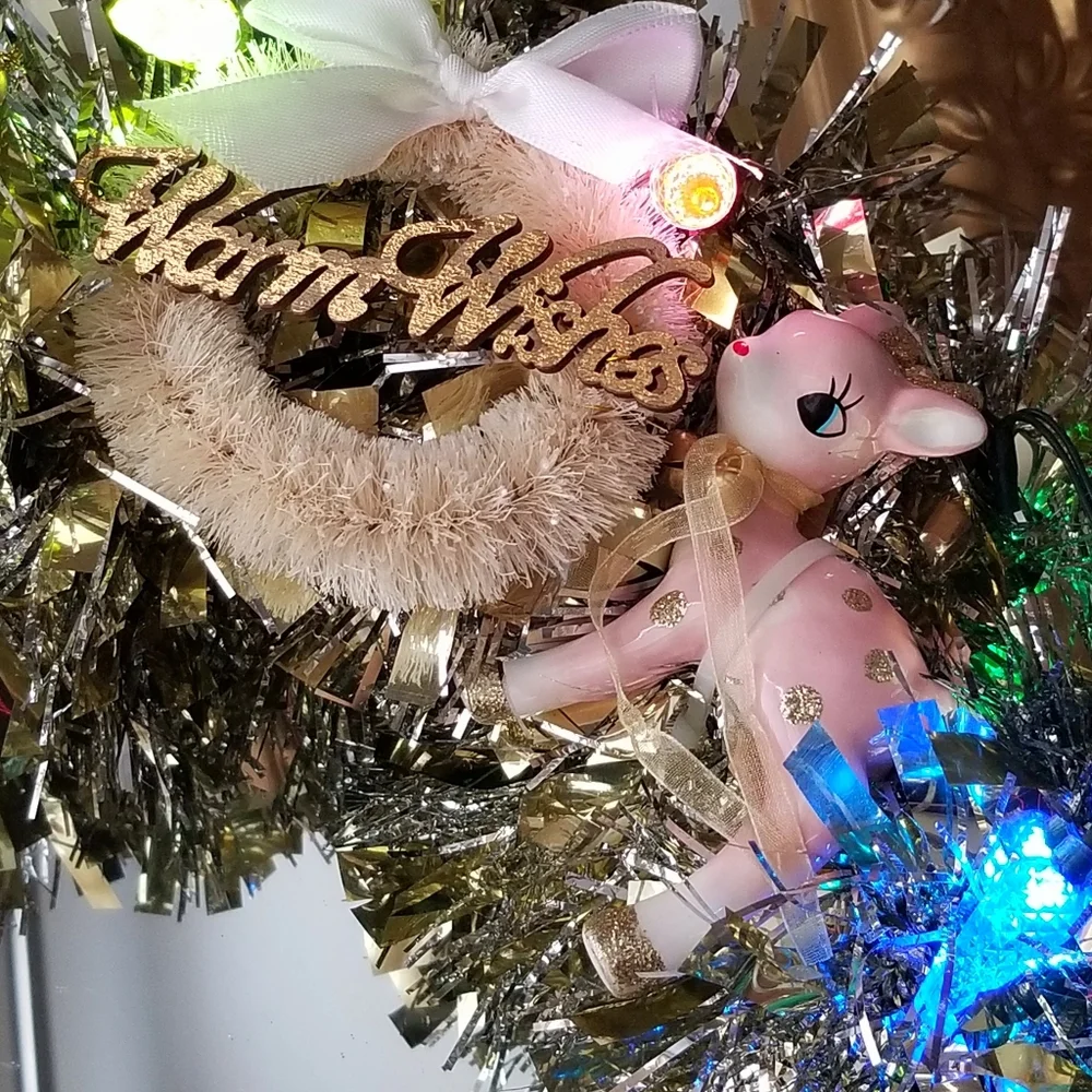 ❗MCM Retro Style Tinsel Wreath❗